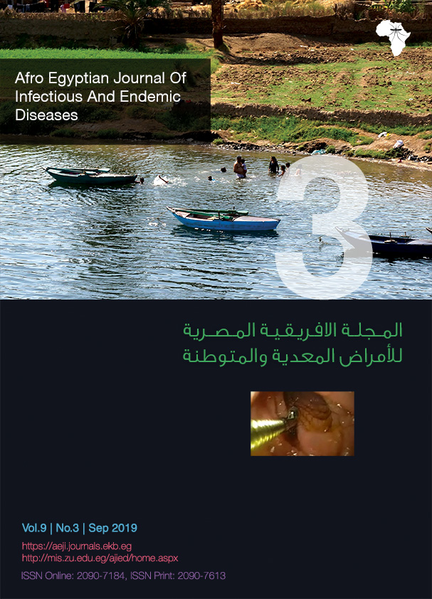 Afro-Egyptian Journal of Infectious and Endemic Diseases